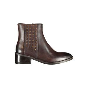 Cafenoir Brown Polyester Ankle Women's Boots